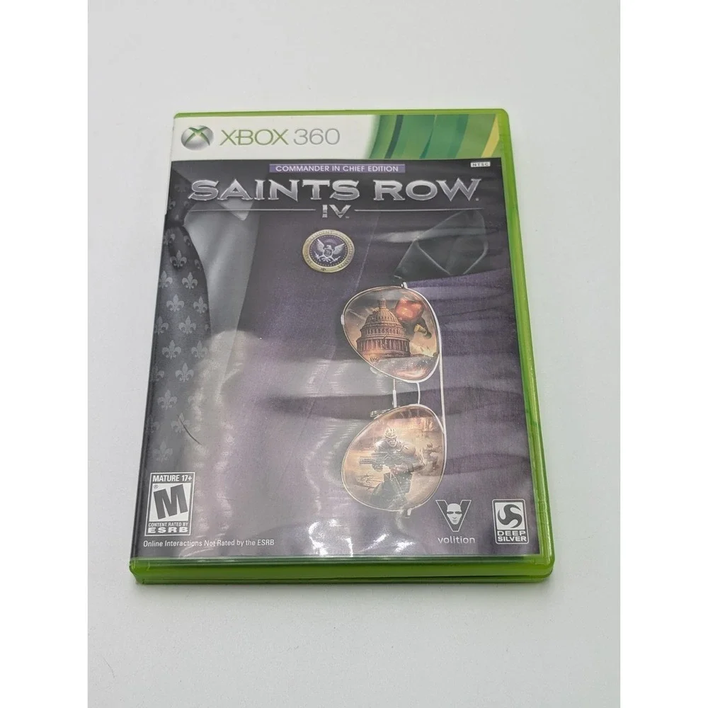 Saints Row IV 4 (Microsoft Xbox 360) - Complete - CIB Near Mint Disc